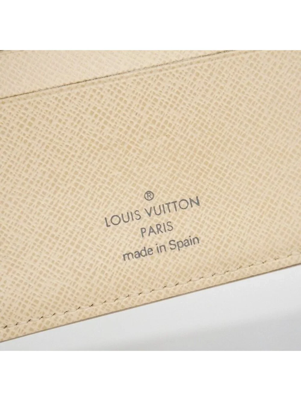 Louis Vuitton Wallet Damier Azur Portefeuille Marco White